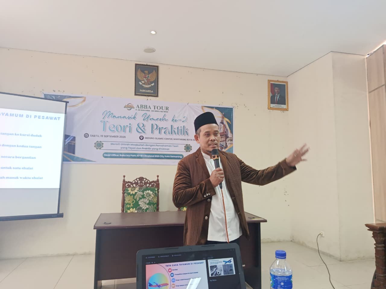 Penuh Khidmat dan Antusias, Jamaah ABBA Tour Ikuti Bimbingan Manasik Umroh Ke-2 Bersama Ust. Ismakun MS Hingga Tuntas